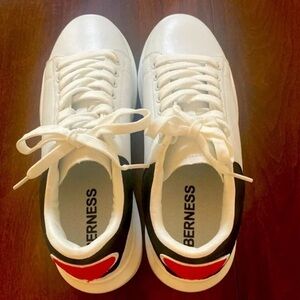 MCQUEEN X BERNESS - WHITE SNEAKERS NEW WITH BOX